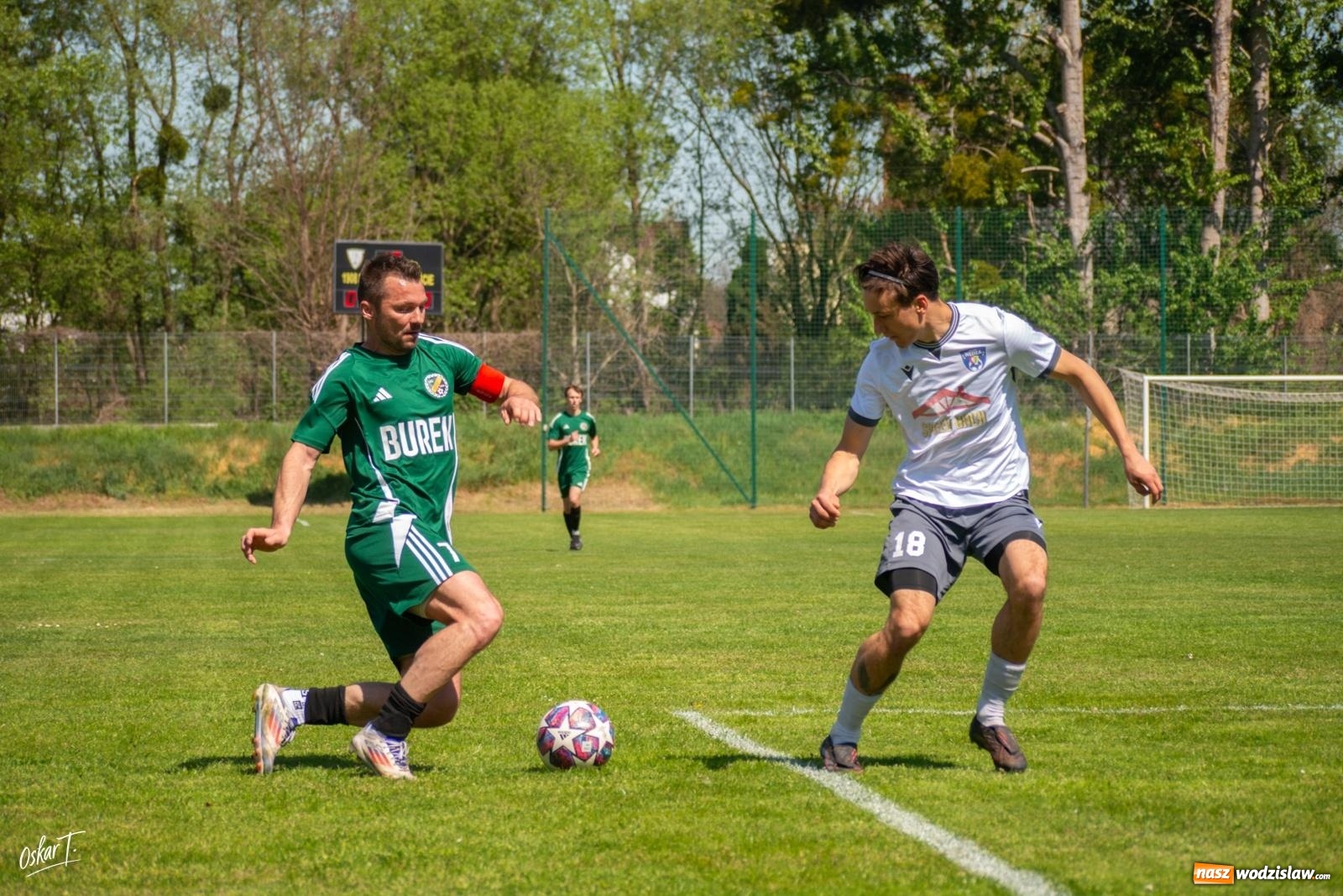 Zdjęcie w galerii na portalu naszwodzislaw.com: Gol w 88. minucie uratował Nędzę. Syrynia wypuściła zwycięstwo z rąk [FOTO] wiadomości z regionu