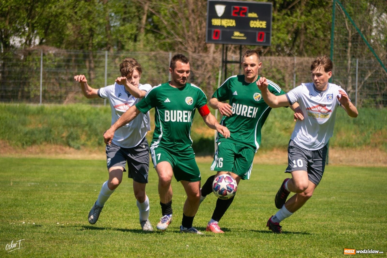 Zdjęcie w galerii na portalu naszwodzislaw.com: Gol w 88. minucie uratował Nędzę. Syrynia wypuściła zwycięstwo z rąk [FOTO] wiadomości z regionu