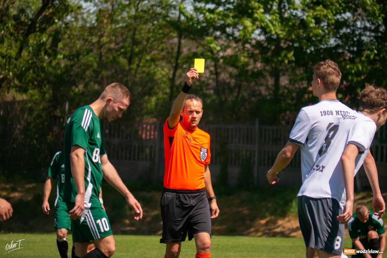 Zdjęcie w galerii na portalu naszwodzislaw.com: Gol w 88. minucie uratował Nędzę. Syrynia wypuściła zwycięstwo z rąk [FOTO] wiadomości z regionu