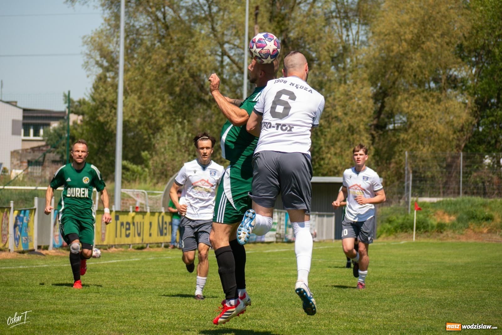 Zdjęcie w galerii na portalu naszwodzislaw.com: Gol w 88. minucie uratował Nędzę. Syrynia wypuściła zwycięstwo z rąk [FOTO] wiadomości z regionu