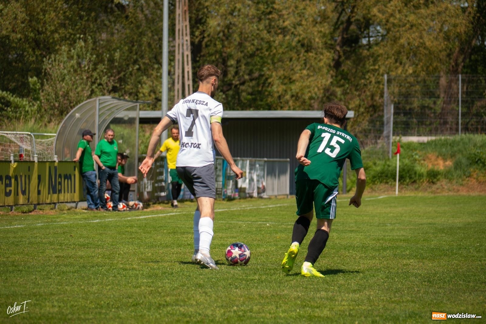 Zdjęcie w galerii na portalu naszwodzislaw.com: Gol w 88. minucie uratował Nędzę. Syrynia wypuściła zwycięstwo z rąk [FOTO] wiadomości z regionu