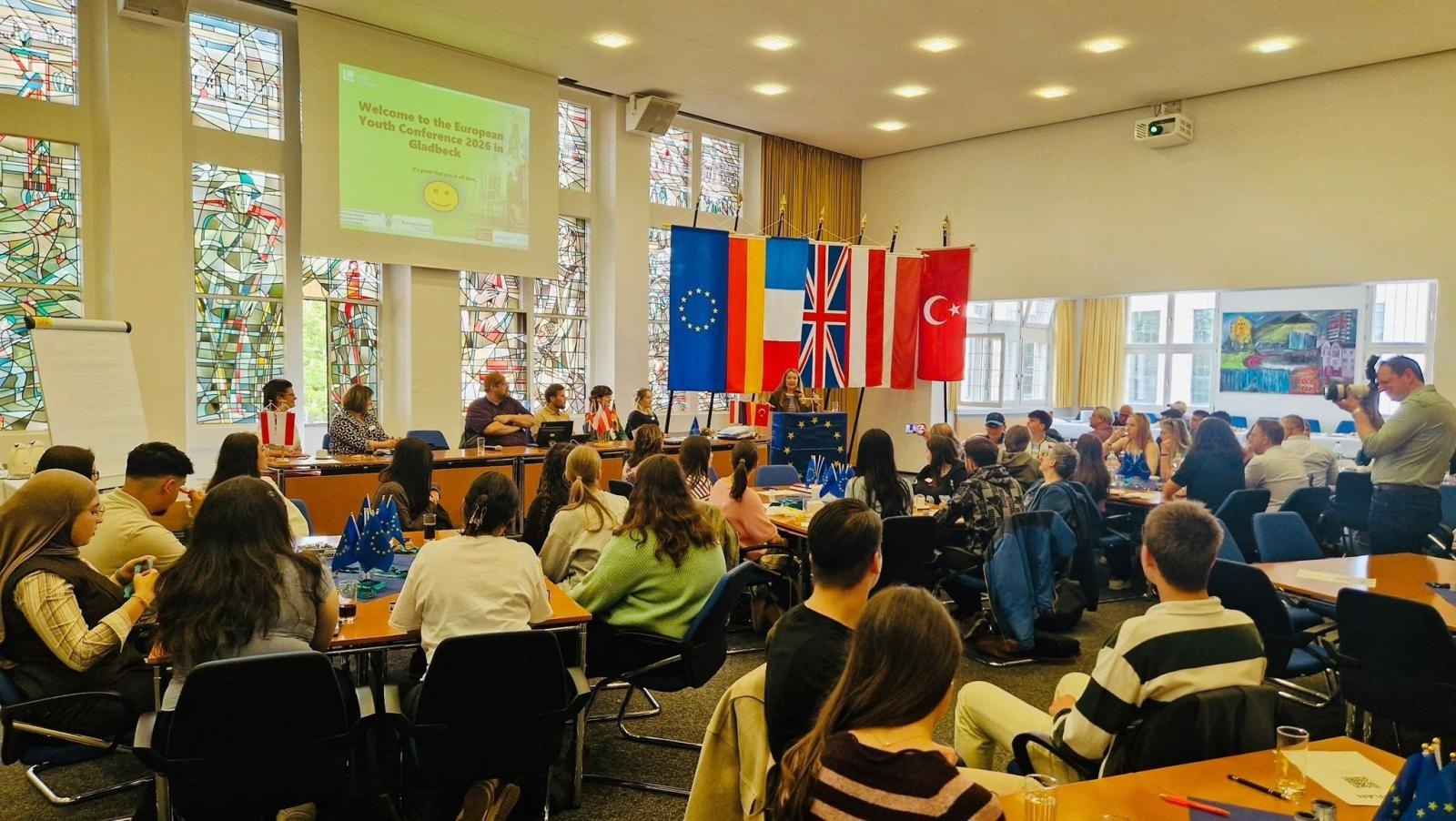 Zdjęcie w galerii na portalu naszwodzislaw.com: Wodzisław Śląski ponownie w Gladbeck. Młodzi rozmawiali o przyszłości Europy wiadomości z regionu