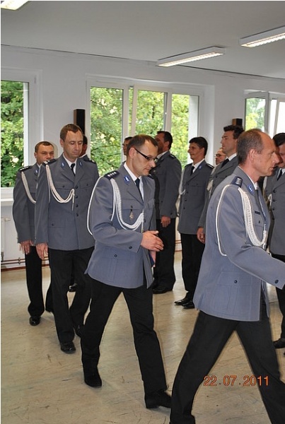 Zdjęcie w galerii na portalu naszwodzislaw.com: Policjanci w dniu swojego święta wiadomości z regionu