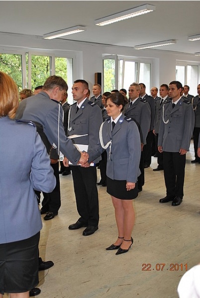 Zdjęcie w galerii na portalu naszwodzislaw.com: Policjanci w dniu swojego święta wiadomości z regionu