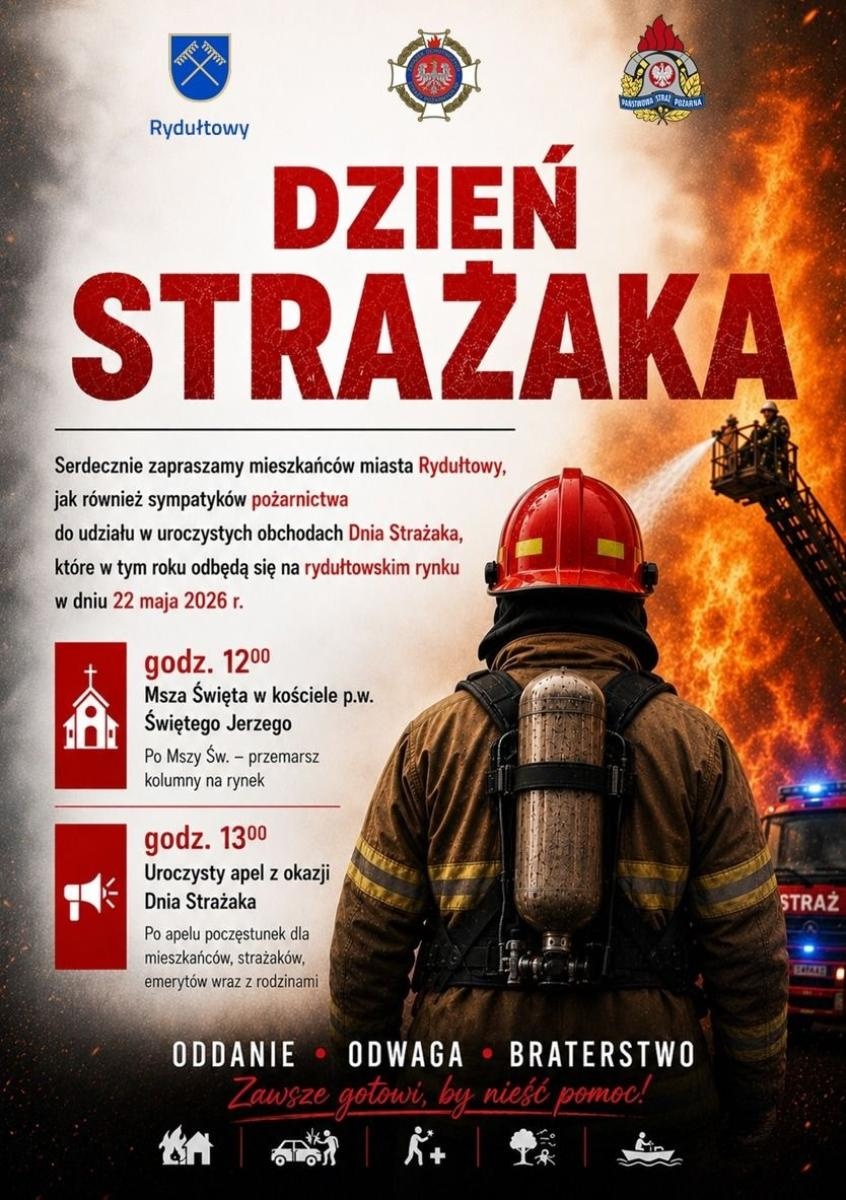 Zdjęcie w galerii na portalu naszwodzislaw.com: Rydułtowy strażacką stolicą powiatu. Przed nami Powiatowe Obchody Dnia Strażaka wiadomości z regionu