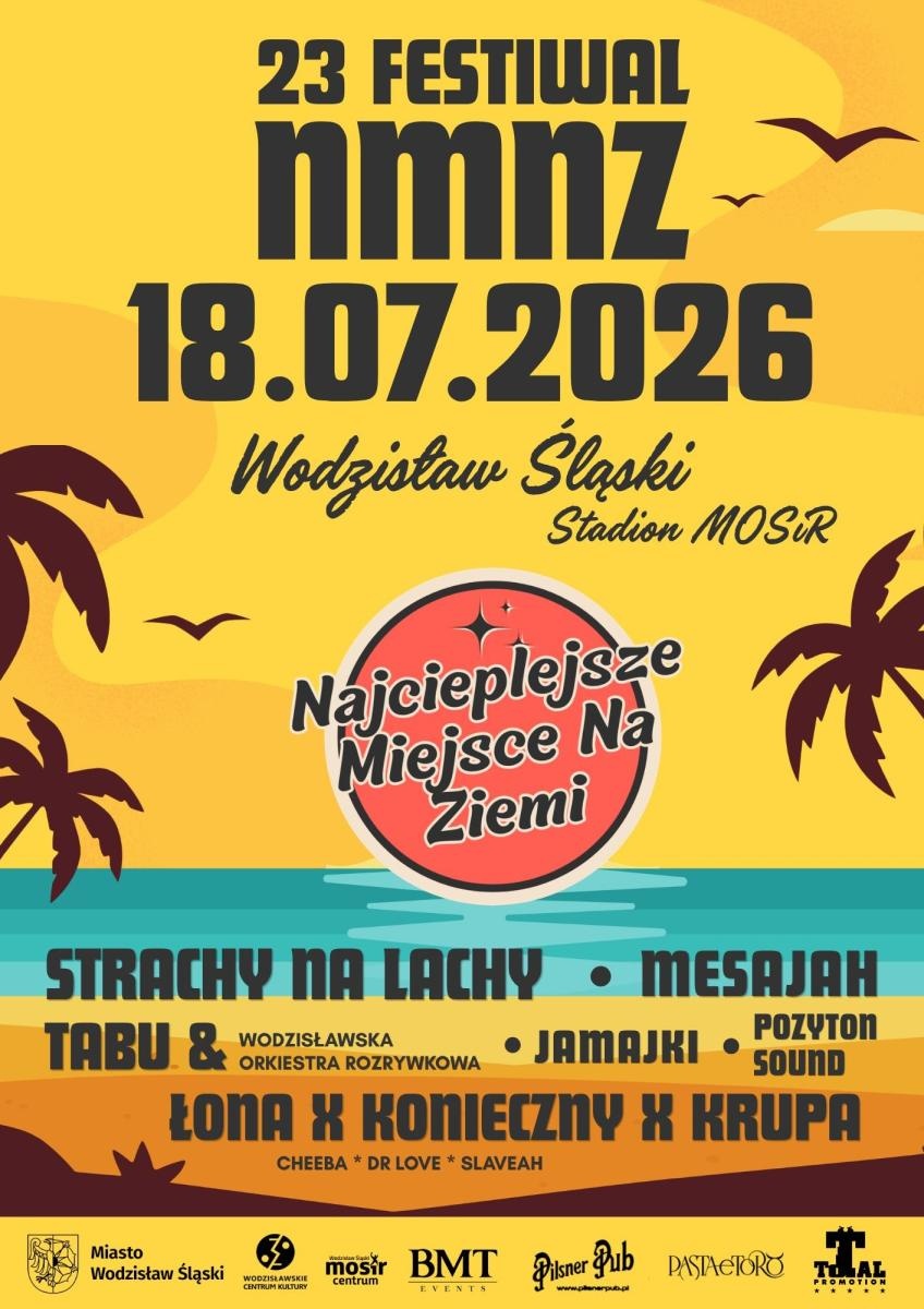 Zdjęcie w galerii na portalu naszwodzislaw.com: Najcieplejsze Miejsce Na Ziemi po raz 23. Wodzisław znów zabrzmi reggae i hip-hopem wiadomości z regionu