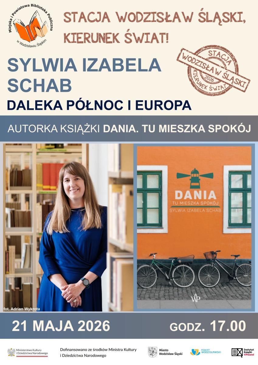 Zdjęcie w galerii na portalu naszwodzislaw.com: Podróż do Danii bez wyjazdu z Wodzisławia. Spotkanie autorskie z Sylwią Izabelą Schab wiadomości z regionu