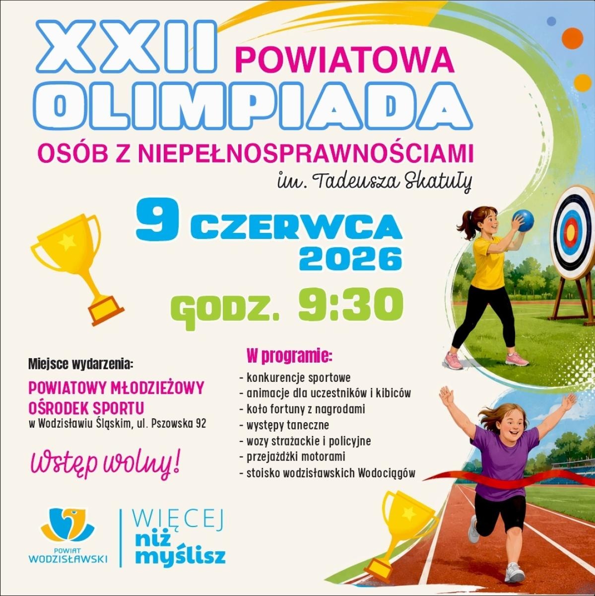 Zdjęcie w galerii na portalu naszwodzislaw.com: Emocje, radość i integracja. Przed nami Powiatowa Olimpiada Osób z Niepełnosprawnościami wiadomości z regionu