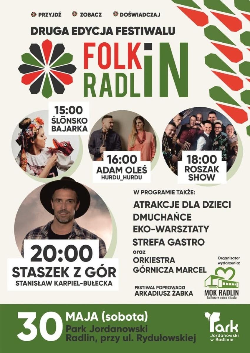 Zdjęcie w galerii na portalu naszwodzislaw.com: Folk, muzyka i śląski klimat. Radlin zaprasza na II Festiwal FOLK RADLIN wiadomości z regionu