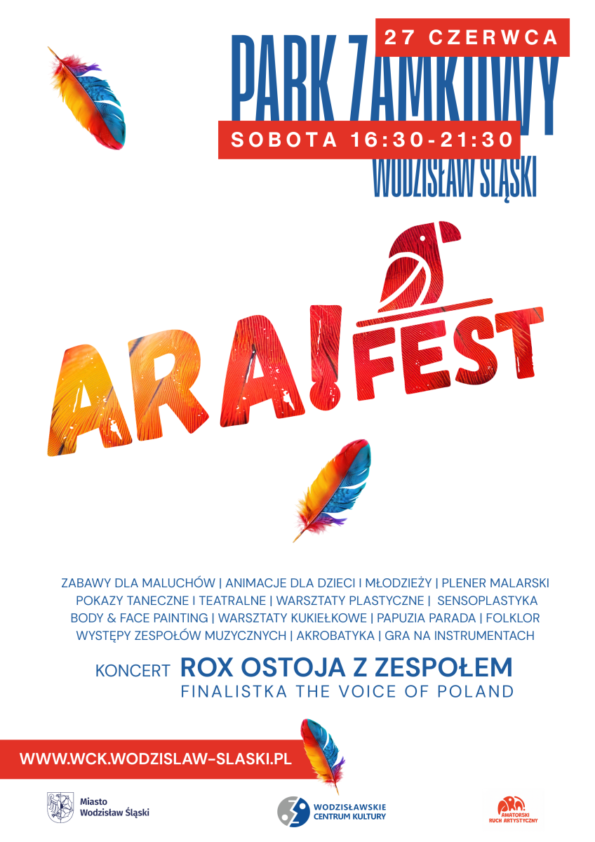 Zdjęcie w galerii na portalu naszwodzislaw.com: Bądź częścią ARA!Fest. Kolory, emocje i moc artystycznych wrażeń już 27 czerwca wiadomości z regionu