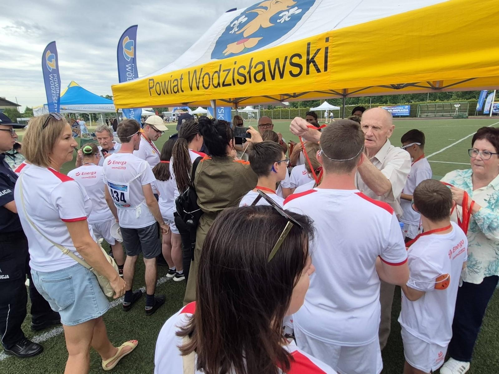 Zdjęcie w galerii na portalu naszwodzislaw.com: Tu nie było przegranych. Olimpiada Osób z Niepełnosprawnościami po raz kolejny wzruszyła uczestników wiadomości z regionu