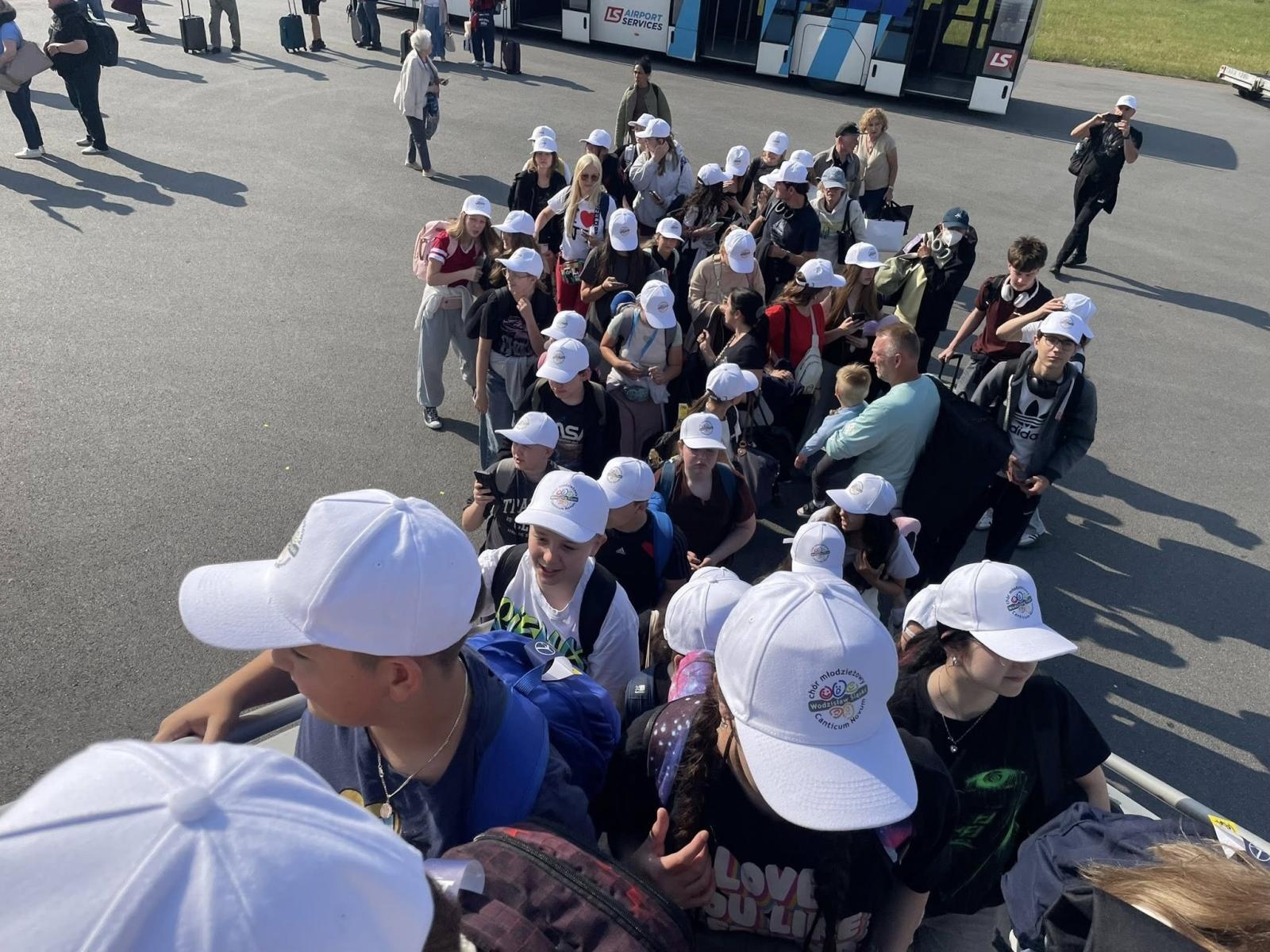 Zdjęcie w galerii na portalu naszwodzislaw.com: Polski głos w sercu Nowego Jorku. Wielki sukces młodzieżowego chóru z Wodzisławia [FOTO] wiadomości z regionu