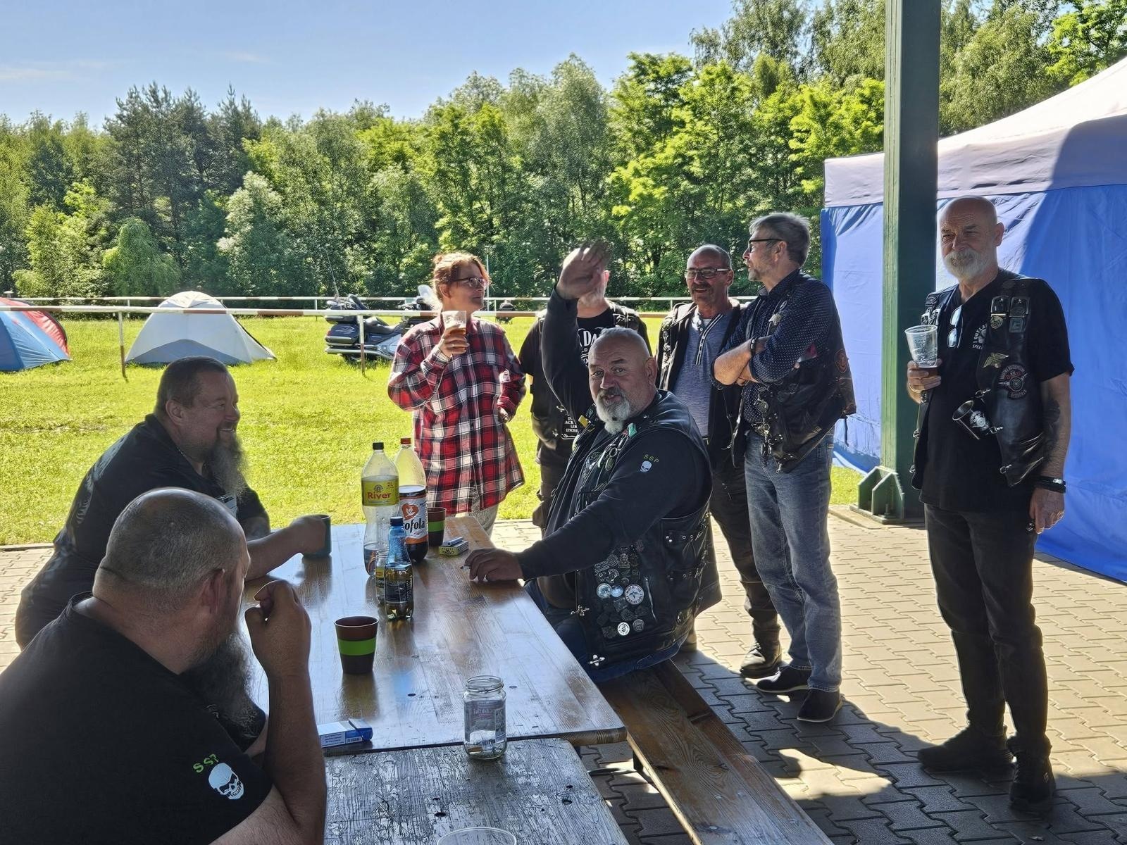 Zdjęcie w galerii na portalu naszwodzislaw.com: 15 lat na dwóch kołach. Grupa Motocyklowa Sami Swoi świętowała jubileusz w Krostoszowicach wiadomości z regionu