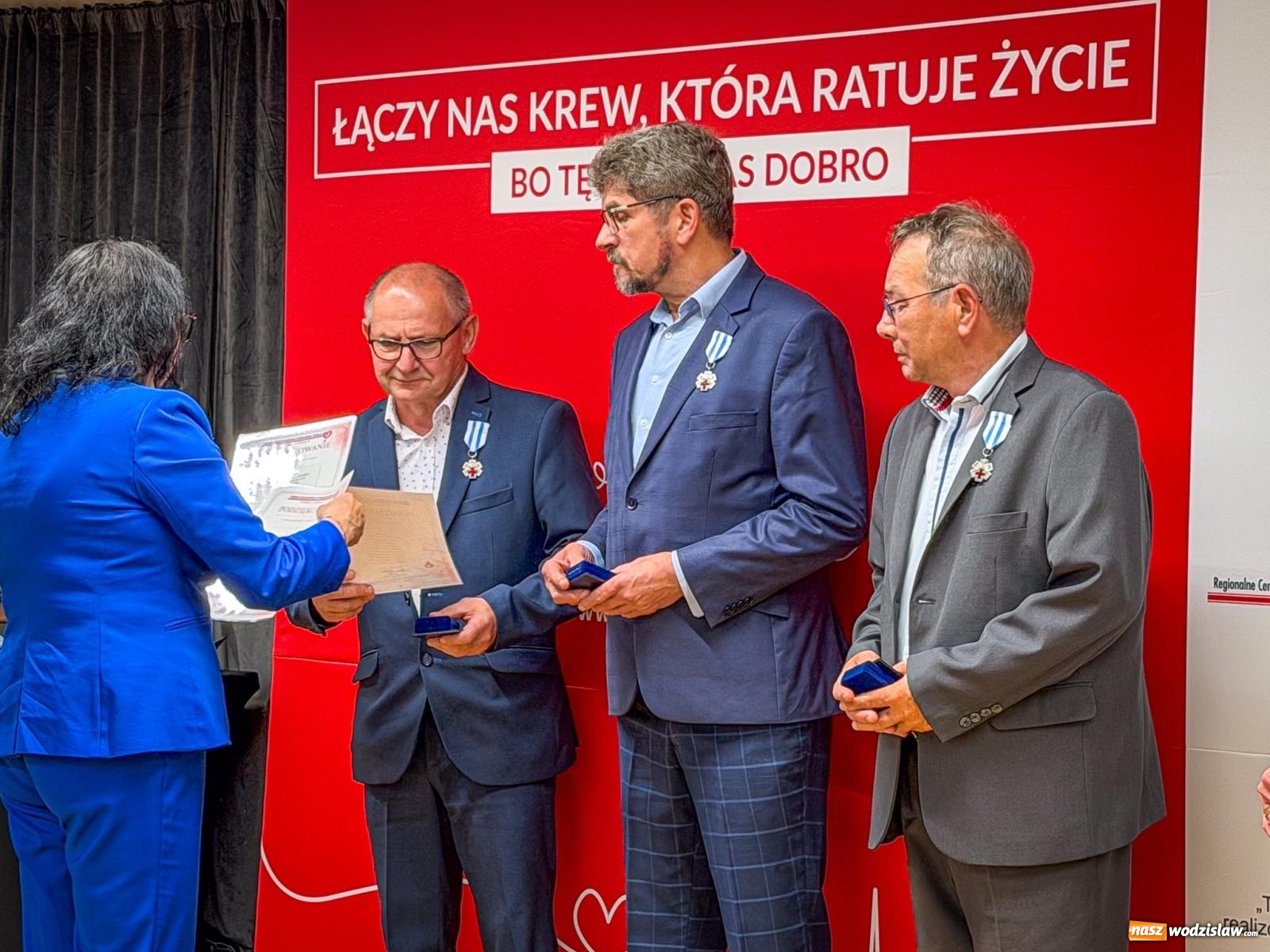 Zdjęcie w galerii na portalu naszwodzislaw.com: Zasłużeni krwiodawcy z regionu uhonorowani na Zamku Piastowskim w Raciborzu wiadomości z regionu