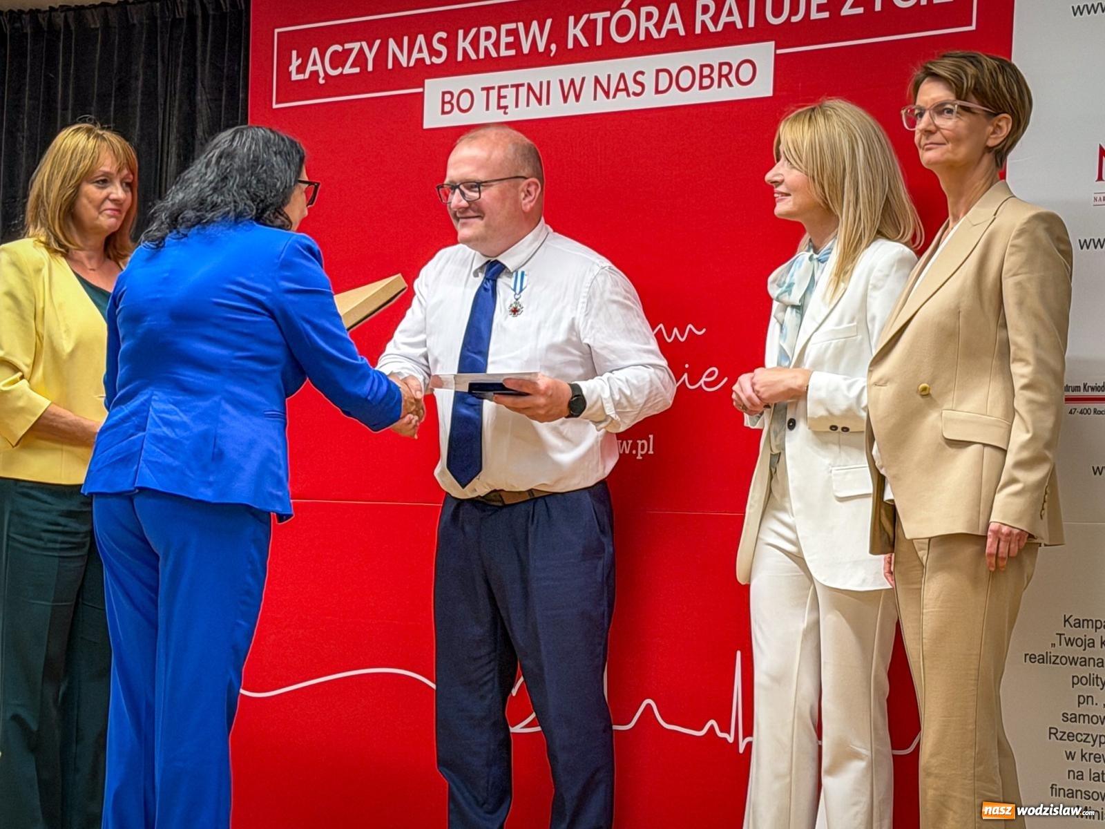 Zdjęcie w galerii na portalu naszwodzislaw.com: Zasłużeni krwiodawcy z regionu uhonorowani na Zamku Piastowskim w Raciborzu wiadomości z regionu