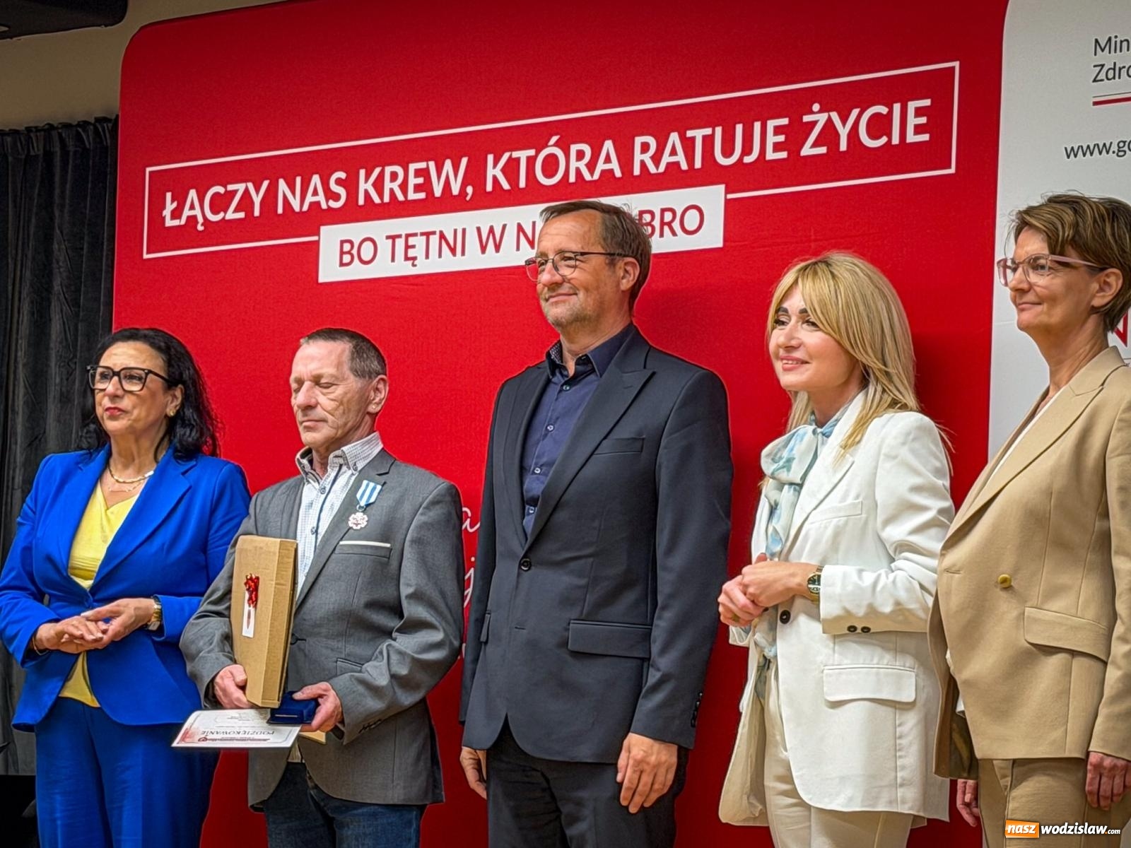Zdjęcie w galerii na portalu naszwodzislaw.com: Zasłużeni krwiodawcy z regionu uhonorowani na Zamku Piastowskim w Raciborzu wiadomości z regionu
