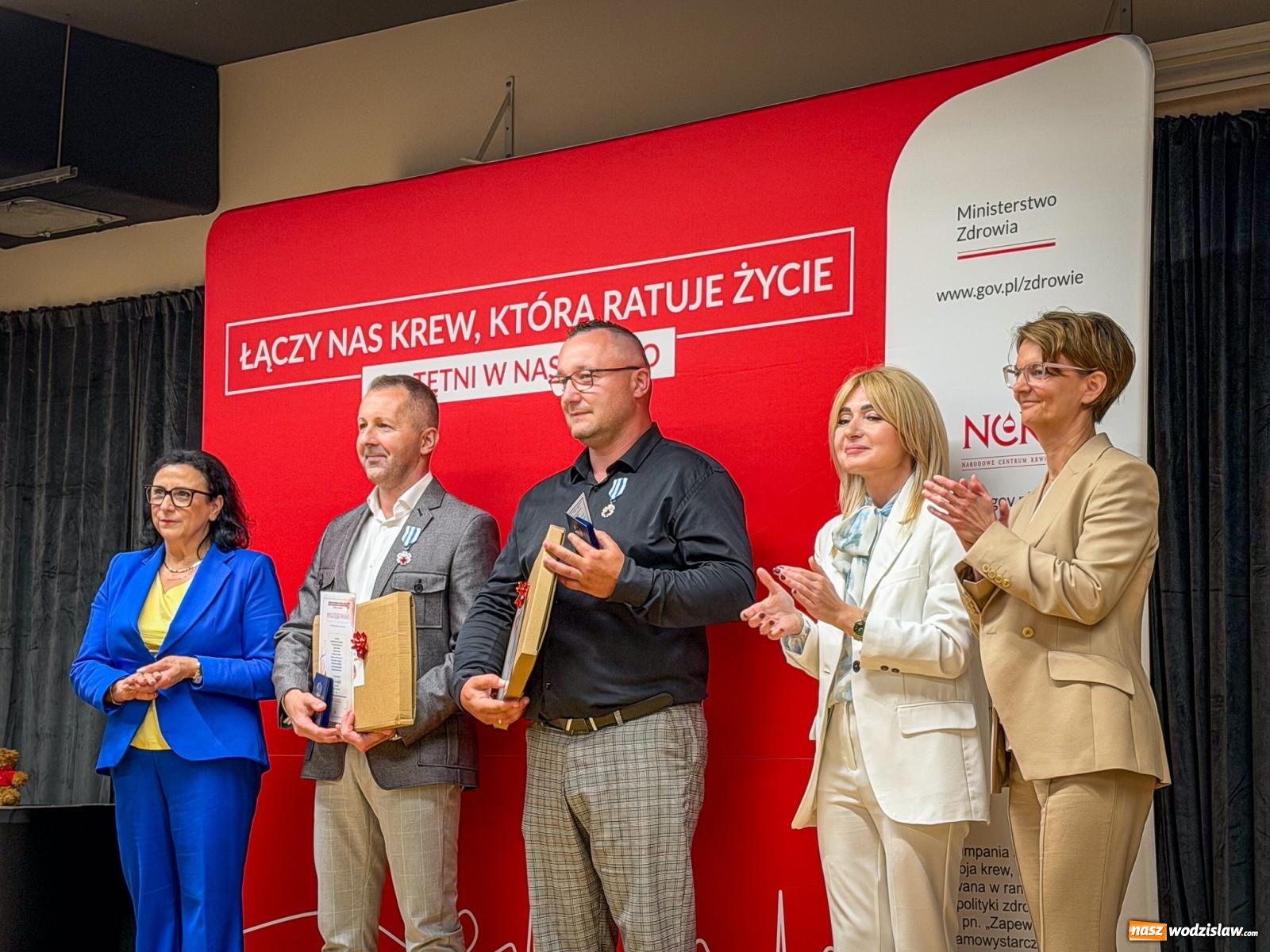 Zdjęcie w galerii na portalu naszwodzislaw.com: Zasłużeni krwiodawcy z regionu uhonorowani na Zamku Piastowskim w Raciborzu wiadomości z regionu