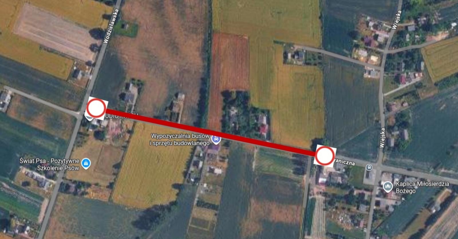 Zdjęcie w galerii na portalu naszwodzislaw.com: Linia 32 Wodzisław–Uchylsko ze zmianami. Rusza remont ulicy Granicznej wiadomości z regionu