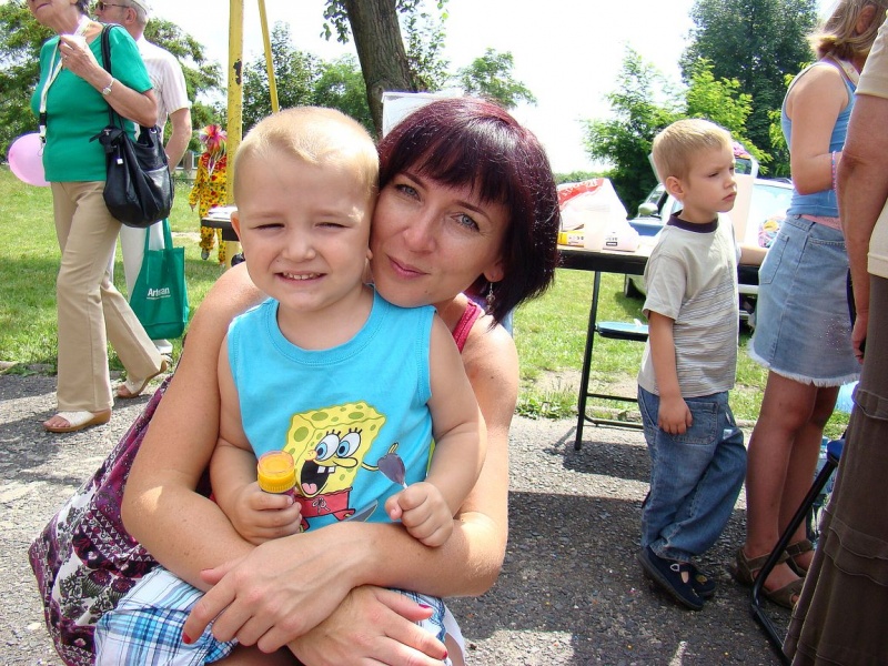 Zdjęcie w galerii na portalu naszwodzislaw.com: Radna na rowerze, Wodzik po betonie wiadomości z regionu