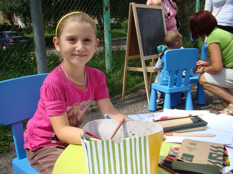 Zdjęcie w galerii na portalu naszwodzislaw.com: Radna na rowerze, Wodzik po betonie wiadomości z regionu