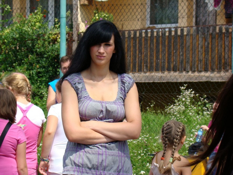 Zdjęcie w galerii na portalu naszwodzislaw.com: Radna na rowerze, Wodzik po betonie wiadomości z regionu