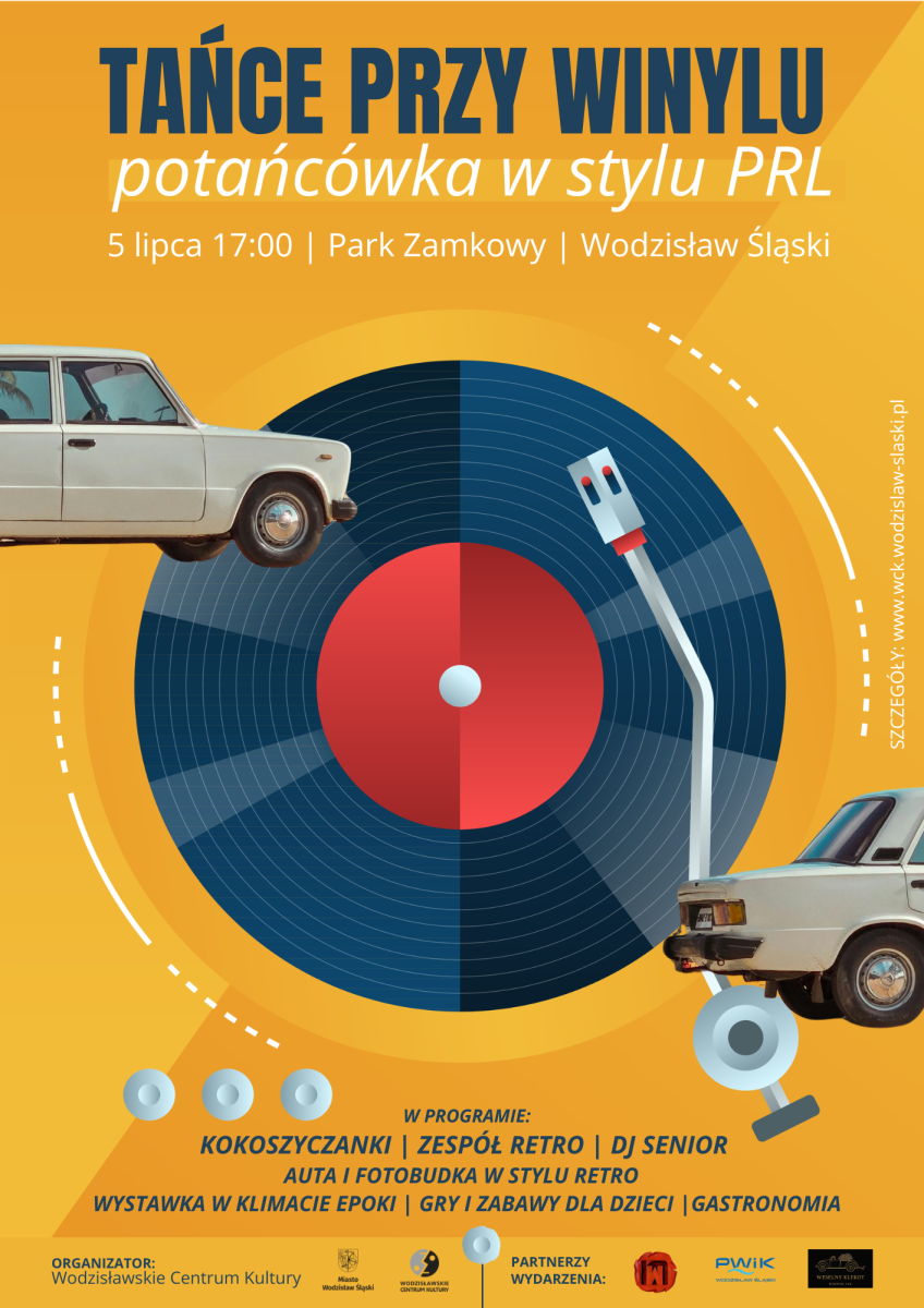 Zdjęcie w galerii na portalu naszwodzislaw.com: Retro zabrzmi w Parku Zamkowym. Przed nami Tańce przy winylu - potańcówka w stylu PRL wiadomości z regionu