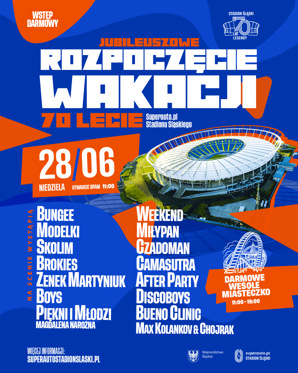 Zdjęcie w galerii na portalu naszwodzislaw.com: Jubileuszowe Rozpoczęcie Wakacji na Śląskim wiadomości z regionu
