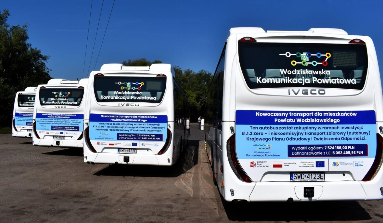 Zdjęcie w galerii na portalu naszwodzislaw.com: Nowoczesne autobusy w Wodzisławiu. Do floty WPK dołączyły hybrydowe Iveco wiadomości z regionu
