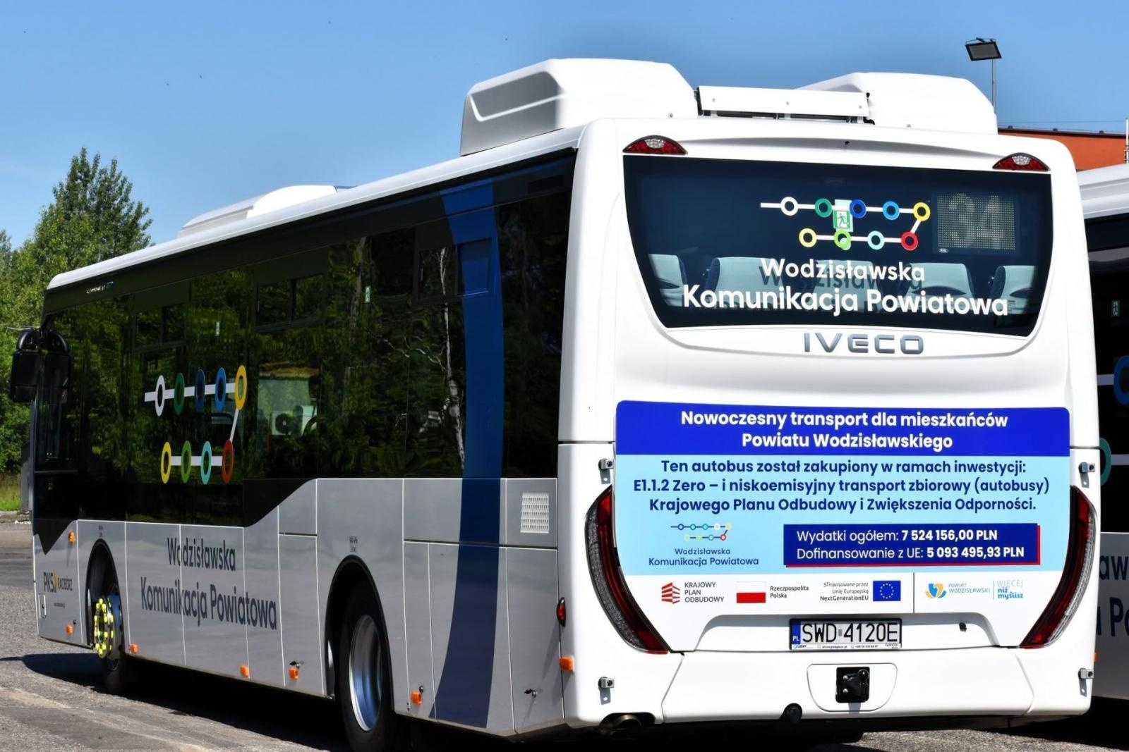 Zdjęcie w galerii na portalu naszwodzislaw.com: Nowoczesne autobusy w Wodzisławiu. Do floty WPK dołączyły hybrydowe Iveco wiadomości z regionu