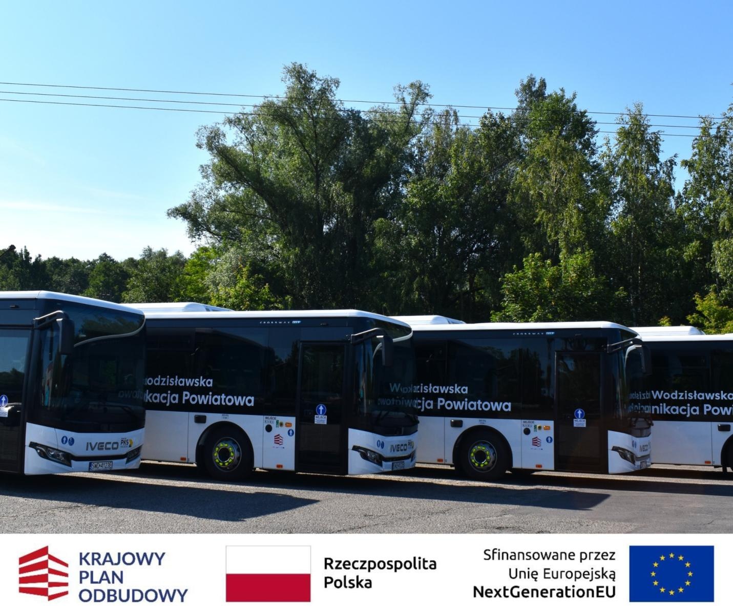 Zdjęcie w galerii na portalu naszwodzislaw.com: Nowoczesne autobusy w Wodzisławiu. Do floty WPK dołączyły hybrydowe Iveco wiadomości z regionu