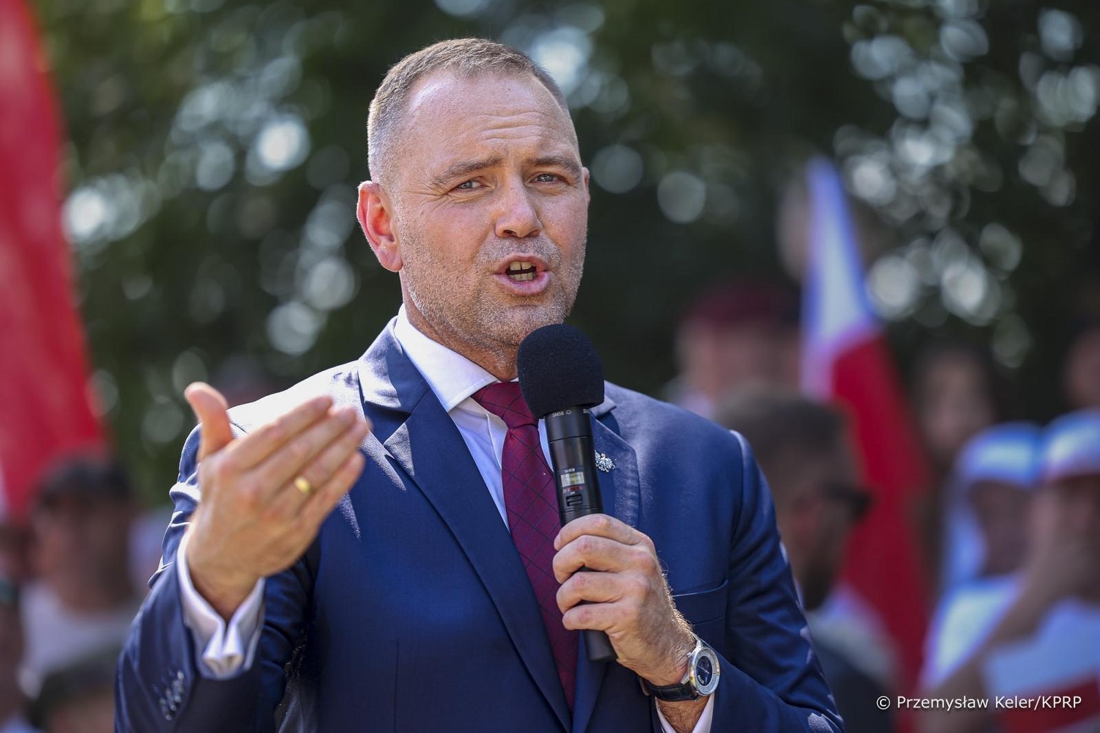 Zdjęcie w galerii na portalu naszwodzislaw.com: Narodowy Dzień Powstań Śląskich. Prezydent Karol Nawrocki w gm. Lubomia wiadomości z regionu