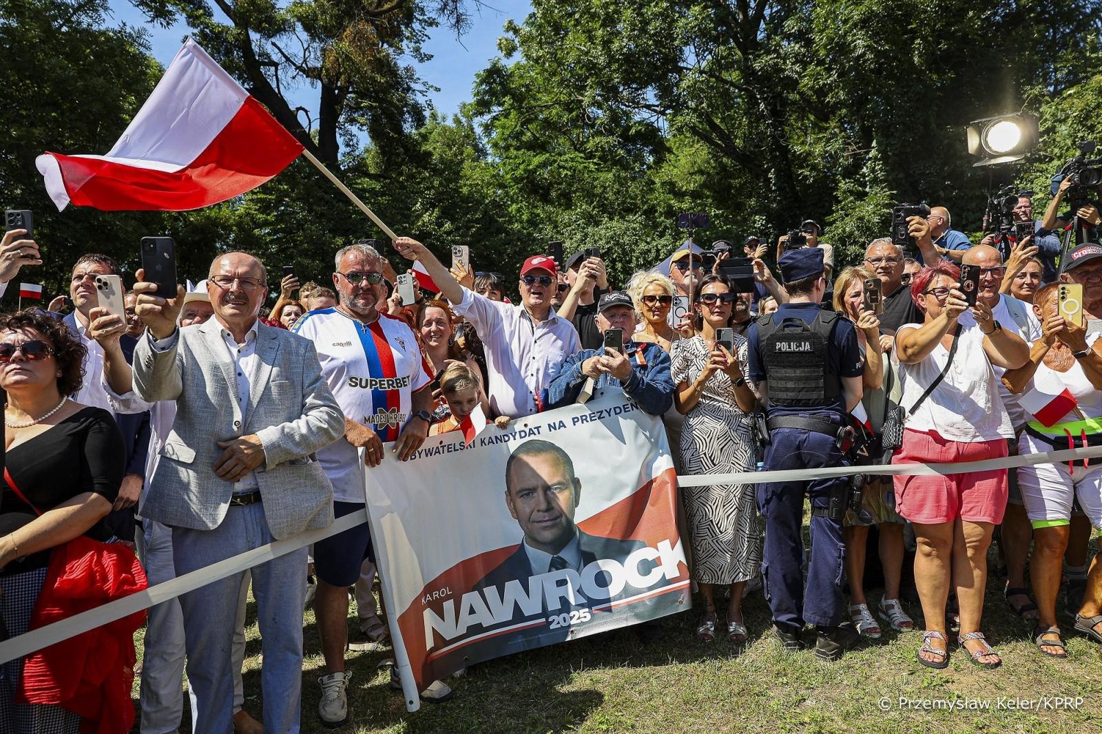 Zdjęcie w galerii na portalu naszwodzislaw.com: Narodowy Dzień Powstań Śląskich. Prezydent Karol Nawrocki w gm. Lubomia wiadomości z regionu