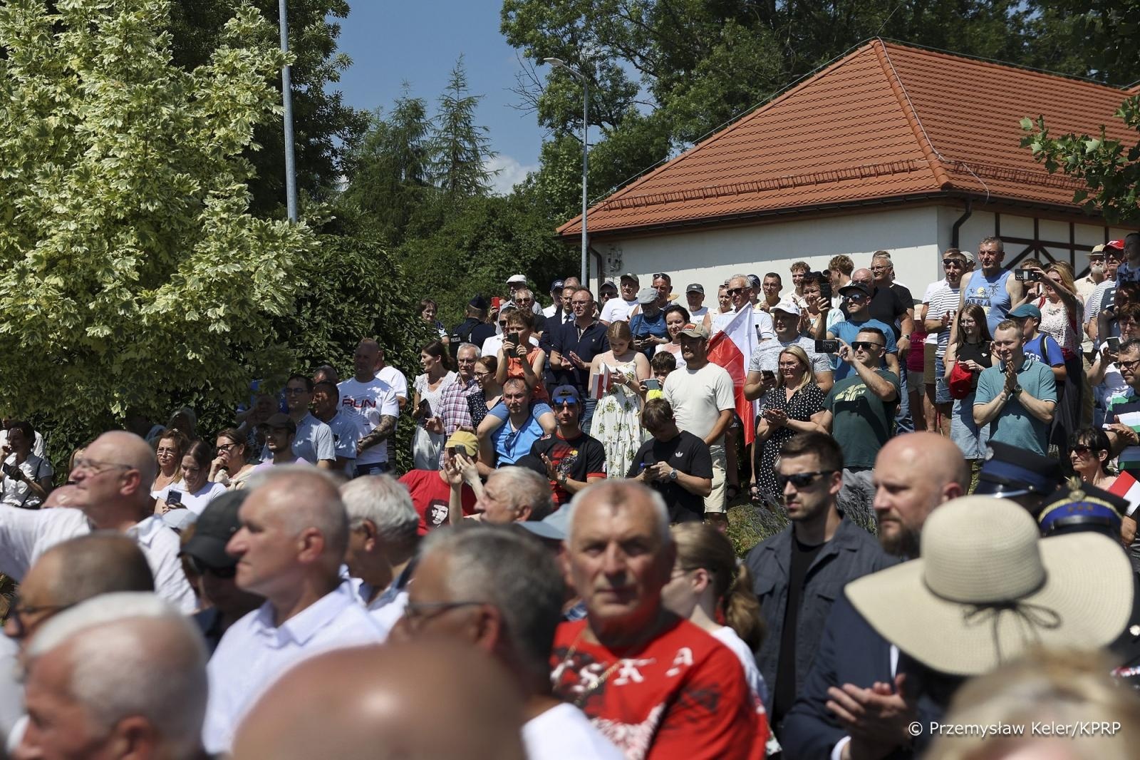 Zdjęcie w galerii na portalu naszwodzislaw.com: Narodowy Dzień Powstań Śląskich. Prezydent Karol Nawrocki w gm. Lubomia wiadomości z regionu