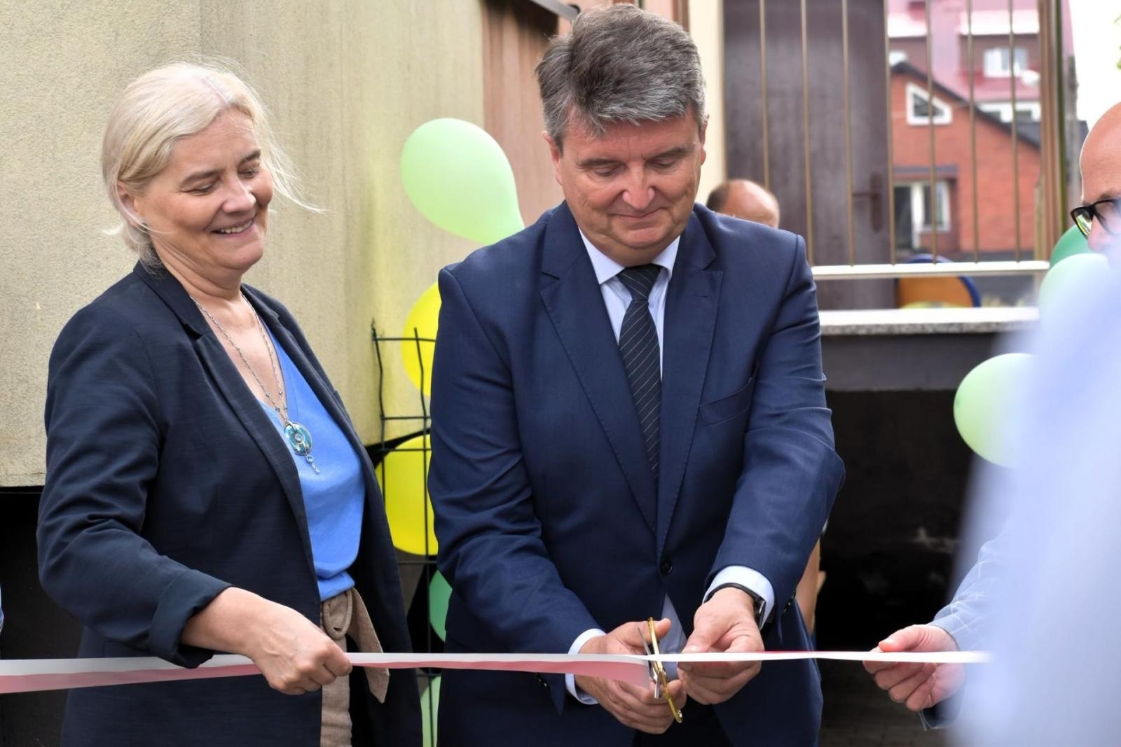Zdjęcie w galerii na portalu naszwodzislaw.com: Zamiast klasy – ogród. Wyjątkowa inwestycja powstała w wodzisławskim ZST wiadomości z regionu