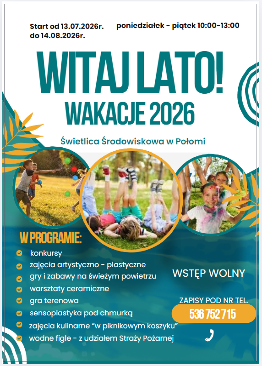 Zdjęcie w galerii na portalu naszwodzislaw.com: Wakacje pełne atrakcji w Gminie Mszana. Sport, kultura i wycieczki dla dzieci i młodzieży wiadomości z regionu