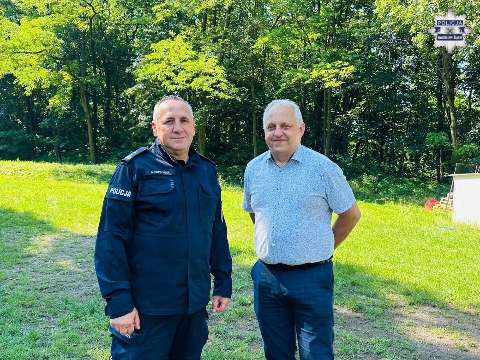 Zdjęcie w galerii na portalu naszwodzislaw.com: Pierwsze takie zawody w Pszowie. Policjanci rywalizowali o Puchar Komendanta Powiatowego Policji wiadomości z regionu