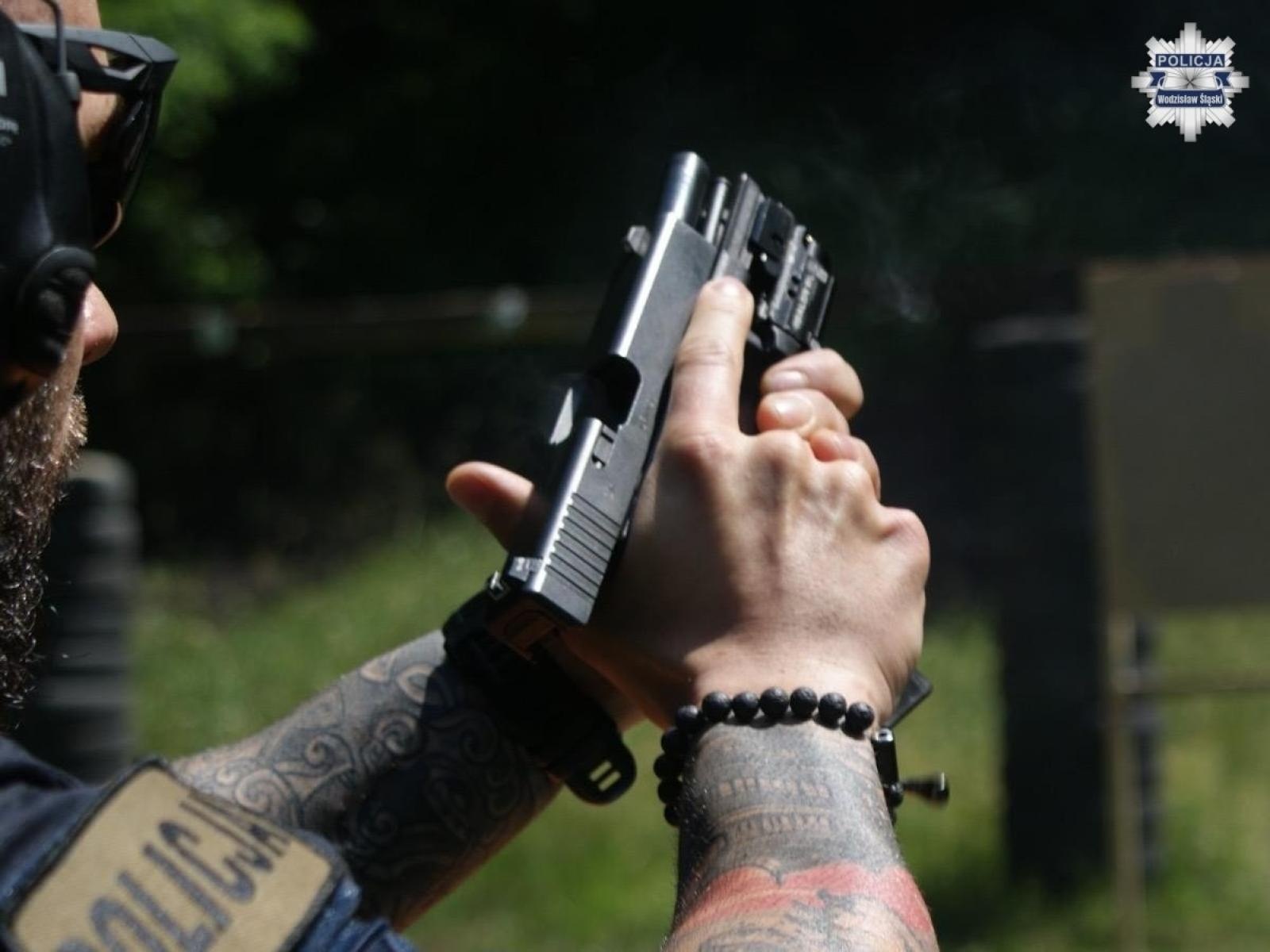 Zdjęcie w galerii na portalu naszwodzislaw.com: Pierwsze takie zawody w Pszowie. Policjanci rywalizowali o Puchar Komendanta Powiatowego Policji wiadomości z regionu