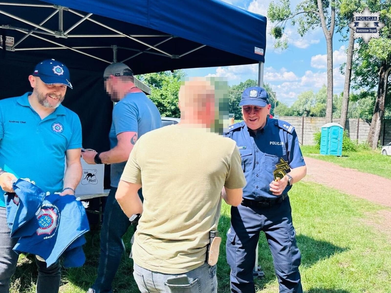 Zdjęcie w galerii na portalu naszwodzislaw.com: Pierwsze takie zawody w Pszowie. Policjanci rywalizowali o Puchar Komendanta Powiatowego Policji wiadomości z regionu