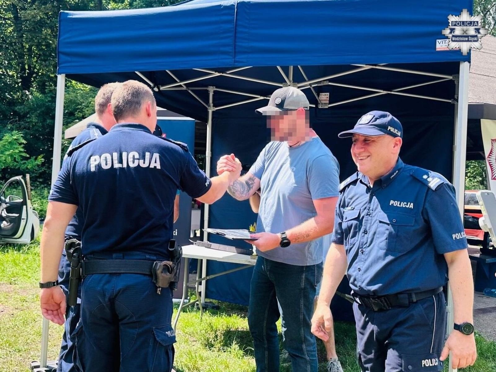 Zdjęcie w galerii na portalu naszwodzislaw.com: Pierwsze takie zawody w Pszowie. Policjanci rywalizowali o Puchar Komendanta Powiatowego Policji wiadomości z regionu
