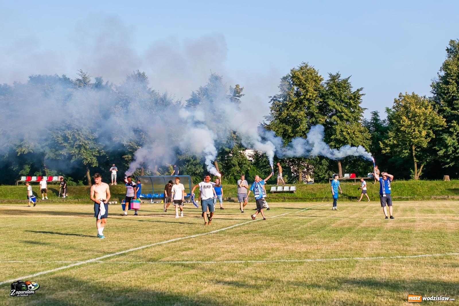 Zdjęcie w galerii na portalu naszwodzislaw.com: Baraż w piekarniku. Naprzód Krzyżkowice rozbił Ocice w finale walki o A klasę [FOTO] wiadomości z regionu