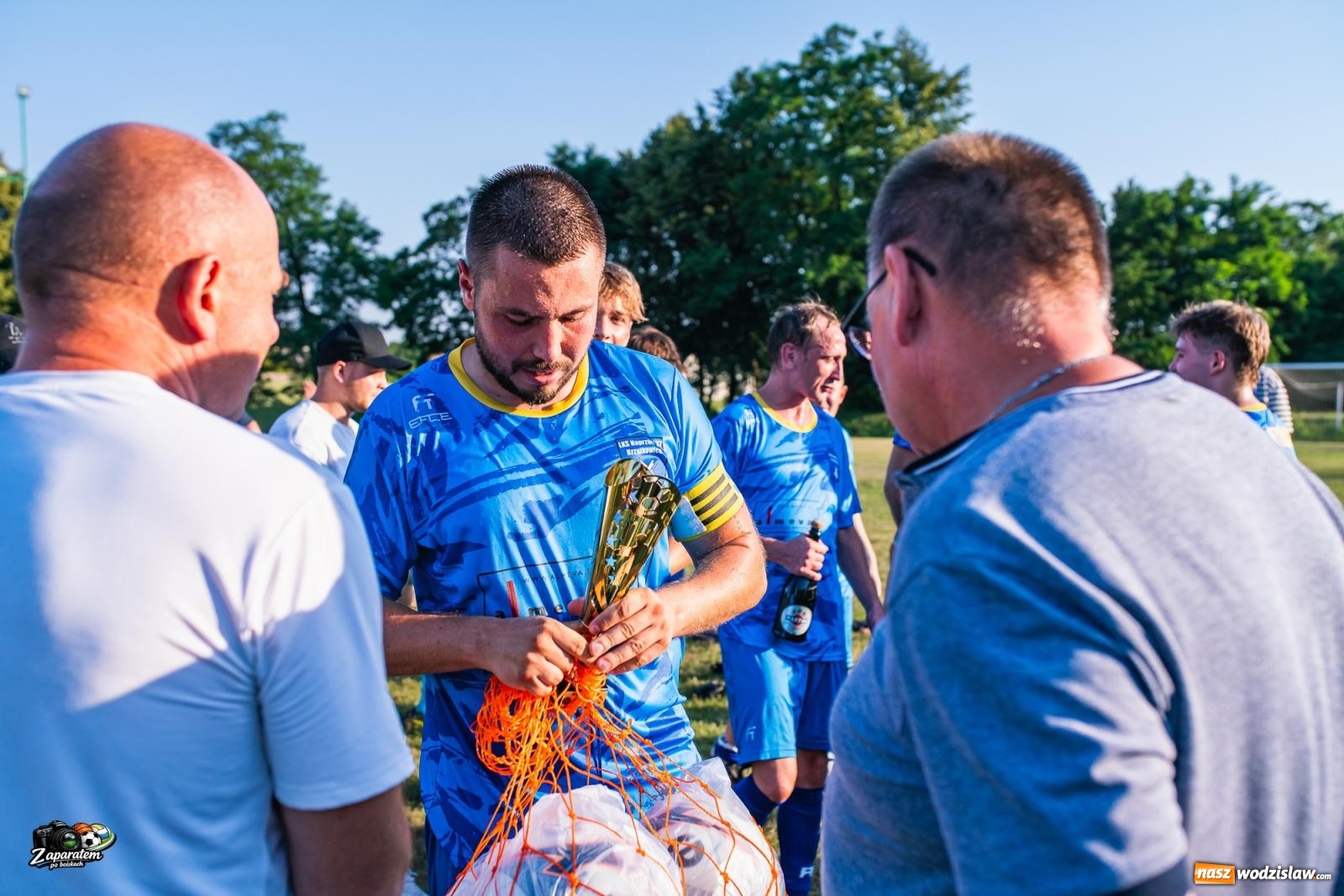 Zdjęcie w galerii na portalu naszwodzislaw.com: Baraż w piekarniku. Naprzód Krzyżkowice rozbił Ocice w finale walki o A klasę [FOTO] wiadomości z regionu