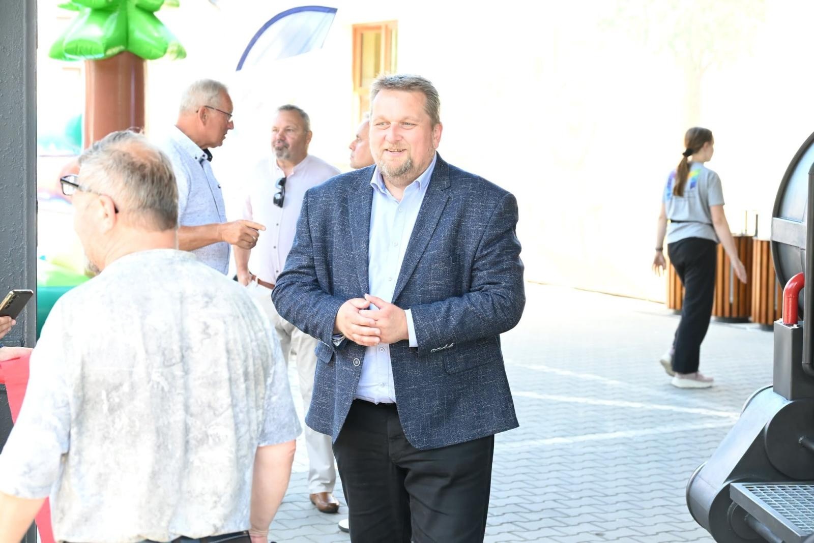 Zdjęcie w galerii na portalu naszwodzislaw.com: Stacja Granica w Gołkowicach oficjalnie otwarta. Dawne przejście zyskało nowe życie wiadomości z regionu
