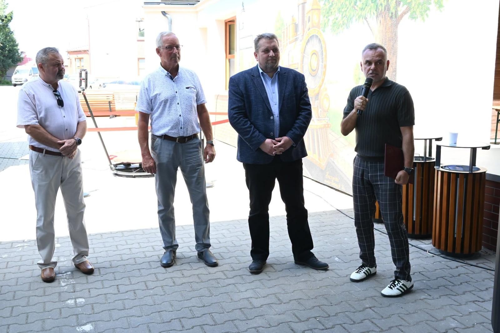 Zdjęcie w galerii na portalu naszwodzislaw.com: Stacja Granica w Gołkowicach oficjalnie otwarta. Dawne przejście zyskało nowe życie wiadomości z regionu