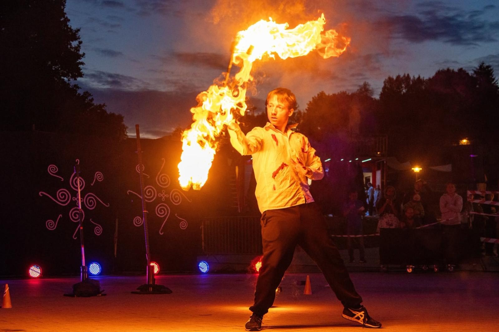 Zdjęcie w galerii na portalu naszwodzislaw.com: Wodzisławski Festiwal Kuglarzy zakończony. Trzy dni pełne sztuki ulicznej i emocji [FOTO] wiadomości z regionu