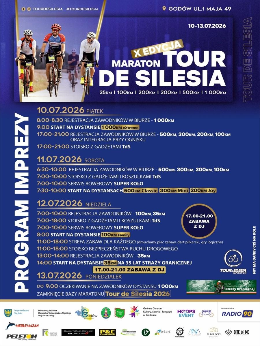 Zdjęcie w galerii na portalu naszwodzislaw.com: 1000 kilometrów na rowerze i ponad 500 zawodników. Tour de Silesia po raz dziesiąty rusza z Godowa wiadomości z regionu