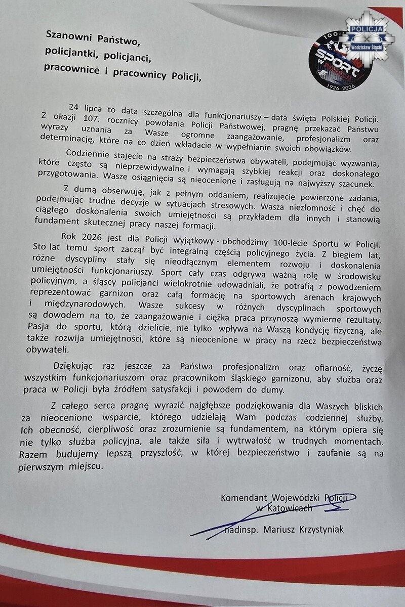 Zdjęcie w galerii na portalu naszwodzislaw.com: 74 awanse i wyjątkowe wyróżnienia. W Wodzisławiu uhonorowano policjantów wiadomości z regionu