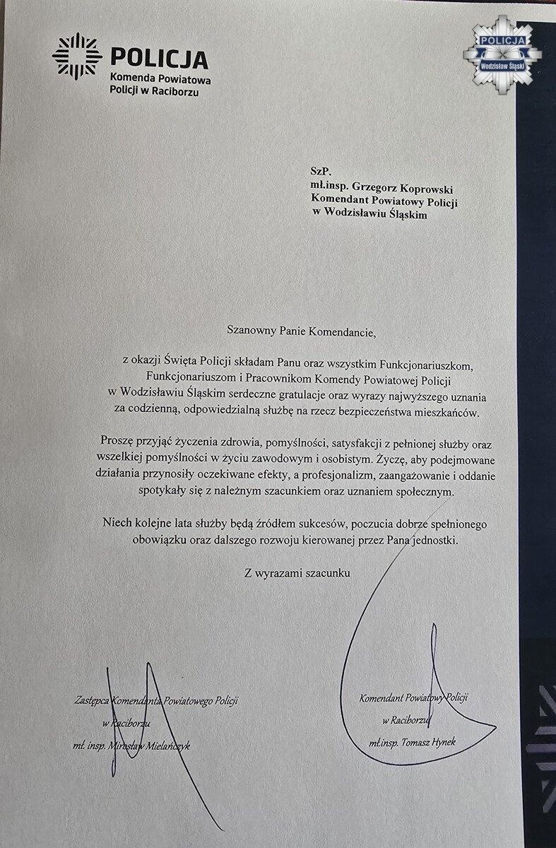 Zdjęcie w galerii na portalu naszwodzislaw.com: 74 awanse i wyjątkowe wyróżnienia. W Wodzisławiu uhonorowano policjantów wiadomości z regionu