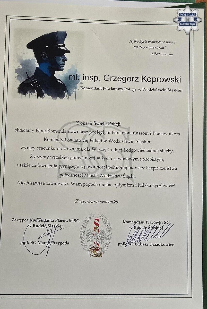 Zdjęcie w galerii na portalu naszwodzislaw.com: 74 awanse i wyjątkowe wyróżnienia. W Wodzisławiu uhonorowano policjantów wiadomości z regionu