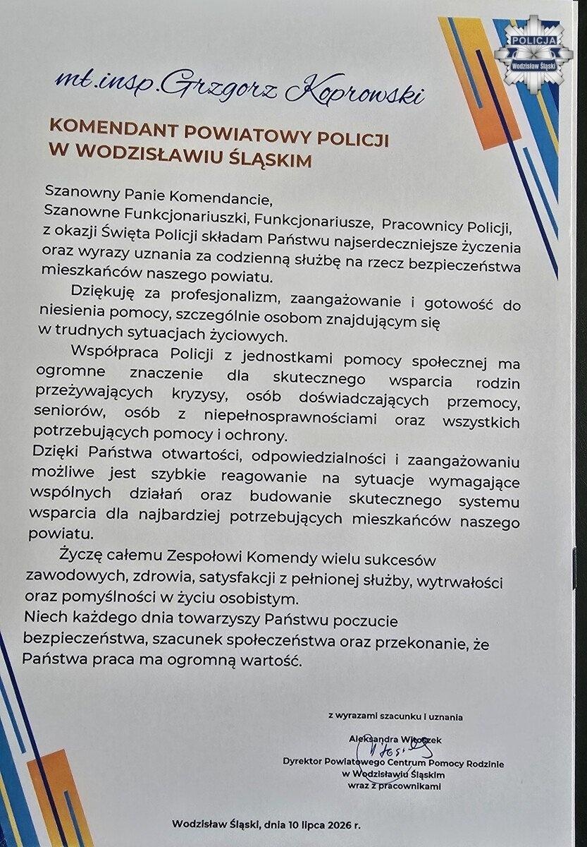 Zdjęcie w galerii na portalu naszwodzislaw.com: 74 awanse i wyjątkowe wyróżnienia. W Wodzisławiu uhonorowano policjantów wiadomości z regionu
