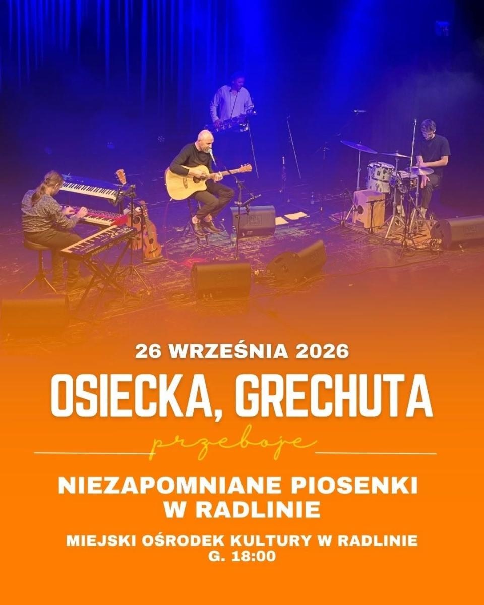 Zdjęcie w galerii na portalu naszwodzislaw.com: Największe przeboje Osieckiej i Grechuty zabrzmią w Radlinie. Wyjątkowy koncert już wkrótce wiadomości z regionu